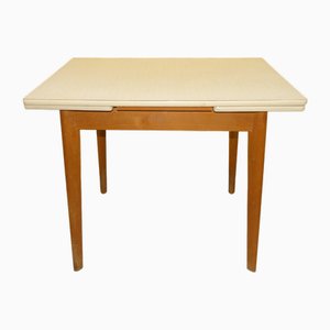 Table de Cuisine à Rallonge en Bois avec Plateau en Resopal, 1960s