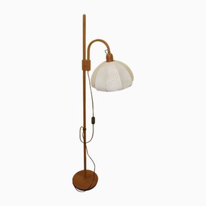 Lampadaire Arc en Teck de Domus, Danemark, 1970s