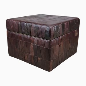 Vintage Patchwork Ottoman, 1970s