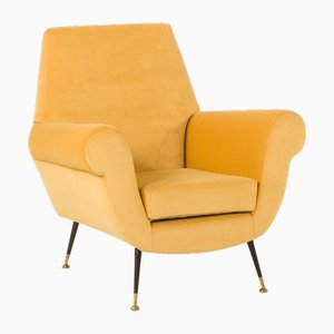 Mid-Century Lounge Chair by Gigi Radice for Minotti, Italy, 1950s