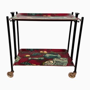 Vintage Folding Bar Cart, 1960s