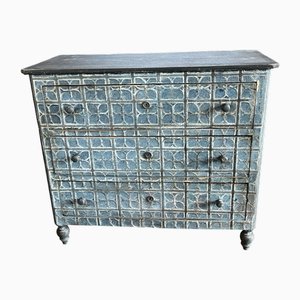 Antique Italian Chest of Drawers in Painted Walnut