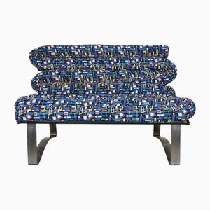 Vintage Metal and Fiberglass Sofa, 1960s