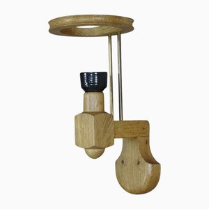 Guillerme et Chambron zugeschriebene Wandlampe für Votre Maison, 1950er