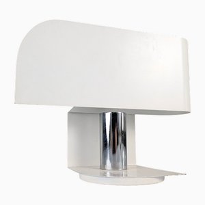 Gefaltete Tischlampe aus Metall, Italien, 1970er