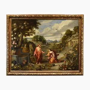 Workshop of Jan Brueghel the Younger, Noli Me Tangere, 1650, Oil on Canvas