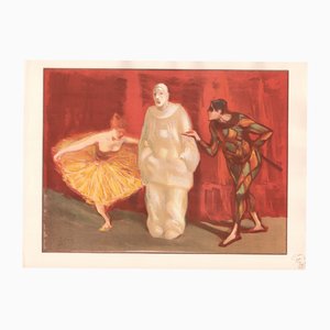 Henri-Gabriel Ibels, Pantomime, 1898, Lithographie Originale