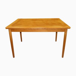 Mid-Century Teak Extendable Dining Table, 1960s