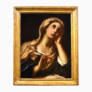 After Giampietro Cavazzoni Zanotti, Portrait of the Eritrean Sibyl, 1720, Oil on Canvas
