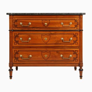 Antique Chest of Drawers with Secretary Compartment, 1795