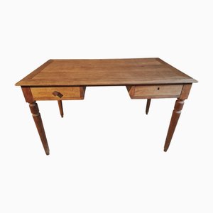 Vintage French Oak Desk, 1930s