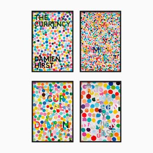 Damien Hirst, the Currency Poster, 2022, Print, Framed, Set of 4