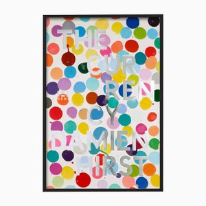 Damien Hirst, the Currency Poster4, 2022, Print, Framed