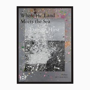 Damien Hirst, Where the Land Meets the Sea, 2023, Print, Framed