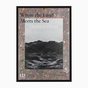 Damien Hirst, Where the Land Meets the Sea, 2023, Print, Framed