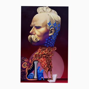 Beni, Nietzsche, 2023, Oil on Canvas