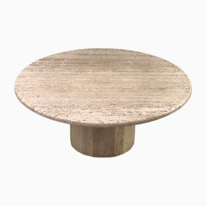 Vintage Travertine Coffee Table, 1970s