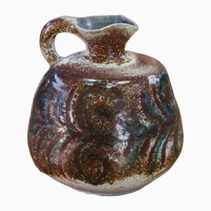 Vintage Ceramic Pitcher from Accolay, 1950s