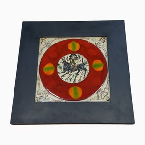 Ceramic Artwork by Nicolae Groza, 1980s