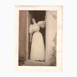 Raphael Collin, Le Départ, 1899, Original Lithograph