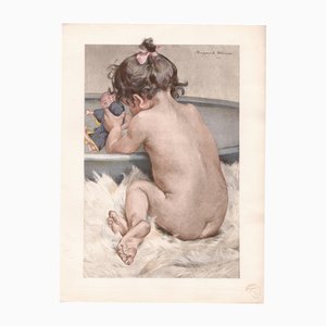 Marguerite Delorme, La Poupée, 1899, Original Lithograph