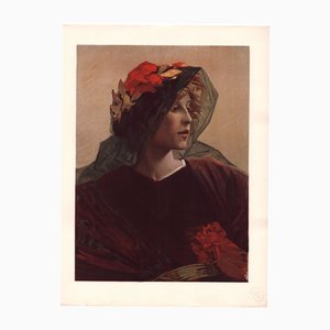 Alfred Agache, Impéria, 1899, Original Lithograph