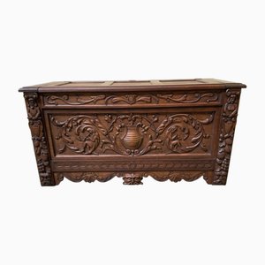 Antique Bench in Oak, 1890s