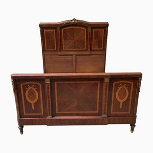 Antikes Bett aus Palisander, 1890er