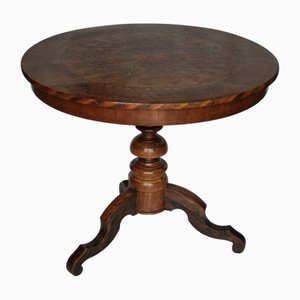 Centre de Table Antique Marqueté, Italie, 1890