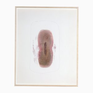 Gotthard Graubner, Öl und Bleistift, 1970, Signiert, Bestätigung Graubner Archiv