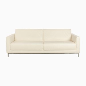 Freistil 141 3-Seater Sofa in Cream Leather from Rolf Benz