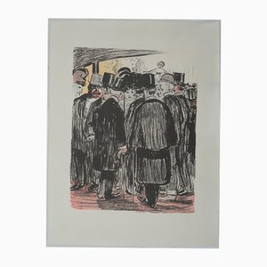 Kees Van Dongen, Haut-de-forme et Redingote, Lithographie
