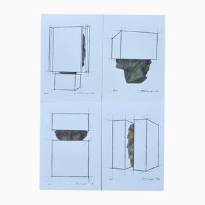 Sacha Sosno, The Eight Ways of Spinning Silk, Lithographs, Set of 8
