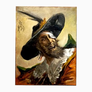 Benito Belli, Corsair, Öl auf Leinwand, 1893
