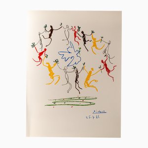 Pablo Picasso, Ronde de la Jeunesse, Lithographie Signée