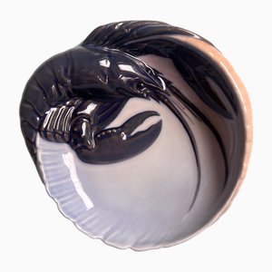 Bol à Homard Type 3498 par Erik Nielsen pour Royal Copenhagen