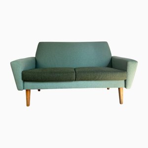 Dänisches Zwei-Sitzer Sofa aus Wollstoff, 1960