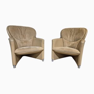 Set of Excalibur Lounge Chairs by Leolux