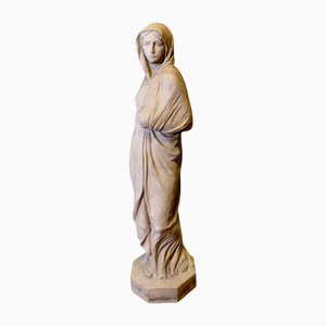 Statue en Terre Cuite Buff de Royal Doulton, 1930