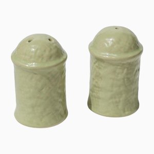 Vintage Salt and Pepper Shakers in Mint Ceramic, 1970s, Set of 2
