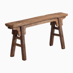 Antique Chinese Bench, 1870s