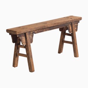 Antique Chinese Bench, 1870s