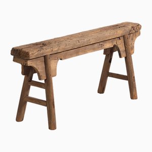 Antique Chinese Bench, 1870s