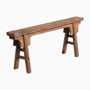 Antique Chinese Bench, 1870s