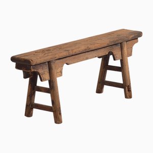Antique Chinese Bench, 1870s