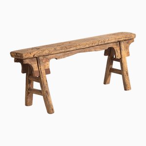 Antique Chinese Bench, 1870s