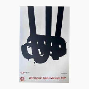 Pierre Soulages, Lithographie N°29, 1972, Lithographie