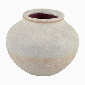 Eggshell Glazed Stoneware Miniature Vase by Nils Thorsson for Royal Copenhagen, 1924