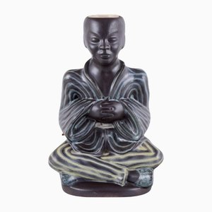 Figurative Table Lamp in Ceramic by Einar Johansen for Søholm, 1960s