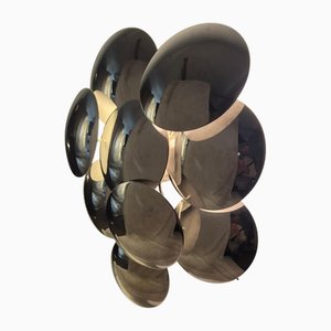 Chrome Wall Light by Goffredo Reggiani, 1970s